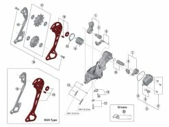 Shimano Chape Externe Pour Dérailleur XT M8000
