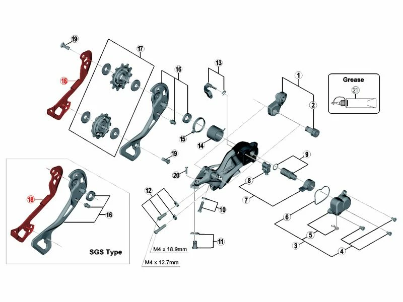 Shimano Chape Interne Pour Dérailleur XTR M9000 3 Shimano Chape Interne Pour Dérailleur XTR M9000