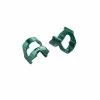 KCNC Clips Gaines Anodisés (X10) - Vert -Transmission Soldes Boutique 423906